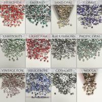 12ss Clear Flatback Swarovski Rose Montees, 3.25mm Silver Plated Mounted Rose Montees, in colors, sewon, embroidery materials, wedding deco