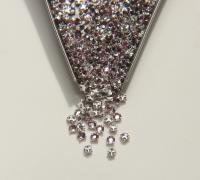 12ss Clear Flatback Swarovski Rose Montees, 3.25mm Silver Plated Mounted Rose Montees, in colors, sewon, embroidery materials, wedding deco