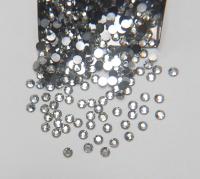 16SS Swarovski vinatge Flatbacks in Crystal Silver Shade Chaton Roses 4mm Made in Austria Nail art jewelry making supply decoration