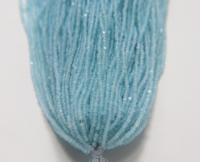 11/0 Hanks Charlotte Cut Beads Aquamarine Opal 1/5/25/50/100 Hanks 2.0mm jewellery rare glass beads, jewelry supply, Native supply