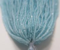 11/0 Hanks Charlotte Cut Beads Aquamarine Opal 1/5/25/50/100 Hanks 2.0mm jewellery rare glass beads, jewelry supply, Native supply