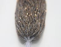 11/0 Hanks Charlotte Cut Beads Mosiac Dorado White Hanks PREMIUM SEED BEADS Native Supplies jewelry making true cuts vintage seed beads