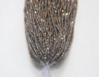 11/0 Hanks Charlotte Cut Beads Mosiac Dorado White Hanks PREMIUM SEED BEADS Native Supplies jewelry making true cuts vintage seed beads