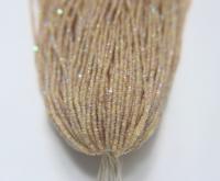 11/0 Hanks Charlotte Cut Beads Patina Opal Neon Yellow Aurore Boreale PREMIUM SEED BEADS Native Supplies truecuts beads