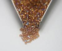 11/0 Charlotte Cut Beads 17050 Patina Medium Gold Silver Lined Aurore Boreale native supplies beading materials