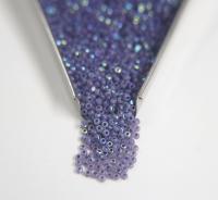 11/0 Charlotte true Cut Beads Patina Opal Neon Purple Aurore Boreale loose beads embroidery materials making jewelry native supply