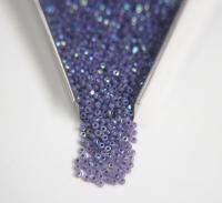 11/0 Charlotte true Cut Beads Patina Opal Neon Purple Aurore Boreale loose beads embroidery materials making jewelry native supply