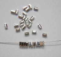 Swarovski 4x2 MM Baguette Vintage Crystal Prong Settings in Crystal Golden Shadow strass embellishments vintage rare embroidery materials