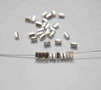 Swarovski 4x2 MM Baguette Vintage Crystal Prong Settings in Crystal Golden Shadow strass embellishments vintage rare embroidery materials