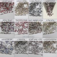 10ss Clear Flatback Swarovski Rose Montees, 2.8mm Silver Plated Mounted Rose Montees, in colors, sewon, embroidery materials, wedding deco