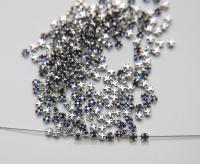 10ss Clear Flatback Swarovski Rose Montees, 2.8mm Silver Plated Mounted Rose Montees, in colors, sewon, embroidery materials, wedding deco