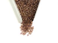 11/0 True cuts Charlotte Beads Light Amethyst Antique Gold Lined 10/20/50/250/500 Grams PREMIUM SEED BEADS, Native Supply