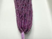 11/0 Hanks Charlotte Cut Beads Patina Neon Electric Orchid Lined Aurore Boreale 1/5/25/50/100 Hanks PREMIUM SEED BEADS, Native Supplies