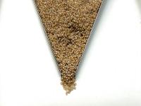 11/0 Hanks Charlotte Cut Beads Patina Matt Crystal Cream Lined Aurore Boreale PREMIUM SEED BEADS, Native Supplies