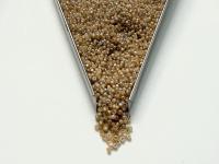11/0 Hanks Charlotte Cut Beads Patina Matt Crystal Cream Lined Aurore Boreale PREMIUM SEED BEADS, Native Supplies