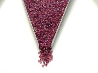 11/0 True Cut Beads Patina Matt Crystal Neon Pink Lined Aurore Boreale embroidery materials native supply ornaments making