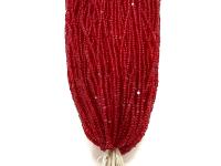 11/0 Hanks Charlotte Cut Beads 90090 Transparent Ruby glass beads jewelry supply findings craft supply