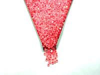8/0 Charlotte Cut Beads Patina OPAL Neon Linings Aurore Boreale frosted glass beads jewelry supply native beads embroidery supply