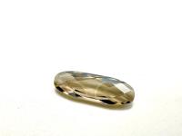Vintage Swarovski 4161 Long Classical Oval 21x7mm Crystal Satin unfoiled (2 Pieces) gemstones, jewlery making, color zirconium