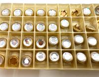 12mm Swarovski 1781/100 Decorative Button Swarovski Crystal vintage articles jacket jeans buttons