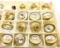17mm Designer edition Swarovski Jeans Buttons Swarovski Crystal vintage articles 1791/120