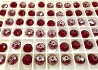 Swarovski 5040 Briolette Siam Satin Crystal Bead 8mm PREMIUM MATERIALS
