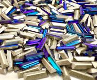 10x3 mm Swarovski 4500 Crystal Heliotrope Baguette Fancy Stone gemstones jewlery making color zirconium