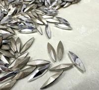 11x3mm Swarovski Crystal Argent Light Marquise New Vintage Pointy Back Navette 4200 crystals Jewelry making stones gemstones
