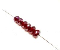 Swarovski 5040 Briolette Siam Satin Crystal Bead 8mm PREMIUM MATERIALS
