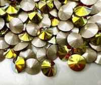 Swarovski 29ss Chaton Round Siam Aurore Boreale stones jewelry making craft