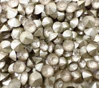Swarovski 24ss Crystal Frosted V 1028 Chaton Round Stone Pointed Back Crystal