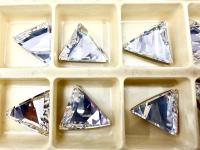 Swarovski 4717 Delta Fancy Stone 15.5mm Crystal Foiled jewelry making stones