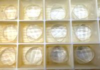 Swarovski 6012 11 x 10mm Flat Briolette Pendant Crystal Jewelry supplies