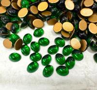 Swarovski 8 X6 mm Vintage 2190 Flat Back Oval Cabochon Cabs Jewelry making components