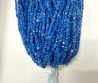 8/0 Hanks Hanks Charlotte Cut Beads Patina Opal Neon 7 colors of Aurore Boreale PREMIUM SEED BEADS Native Supplies truecuts beads