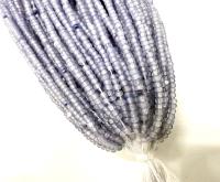 13/0 Hanks Charlotte Cut Beads Indian Sapphire Opal