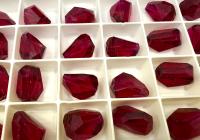 Swarovski Art 5524 CRYSTAL 16mm Cosmic Crystal in Ruby Beads
