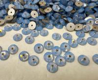 5mm Swarovski 3128 in Air Blue Opal Lochrosen Rhinestones