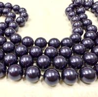 Vintage Swarovski® 10mm Crystal Night Blue Pearl Round Pearl Beads round pearl swarovski crystal beads pearl WHOLESALE PRICES