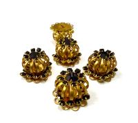 Swarovski Bird Cage Crystal in Black