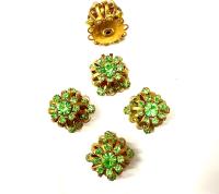 Swarovski Bird Cage Crystal in Peridot