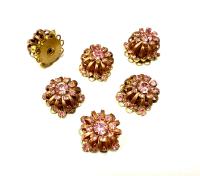 Swarovski Bird Cage Crystal in Light Rose