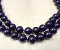 Vintage Swarovski® 10mm Crystal Night Blue Pearl Round Pearl Beads round pearl swarovski crystal beads pearl WHOLESALE PRICES