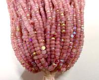 11/0 Hanks Charlotte Cut Beads Patina Opal Neon Coral Aurore Boreale PREMIUM SEED BEADS Native Supplies truecuts beads