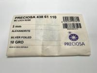 3mm Alexandrite Preciosa Crystal Flat Back Sew-On Stones