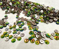 3mm Preciosa Crystal Vitrail Medium Flat Back Sew-On Stones