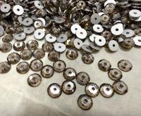 4mm Preciosa Crystal Velvet Flat Back Sew-On Stones