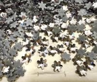 2826 Swarovski Rivoli Snowflake Flatback 5mm hotfix Rhinestones