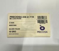 3mm Preciosa Crystal Montana Flat Back Sew-On Stones