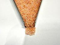 11/0 Charlotte Cut Seed Beads, Pearl Lined AB Czech Glass